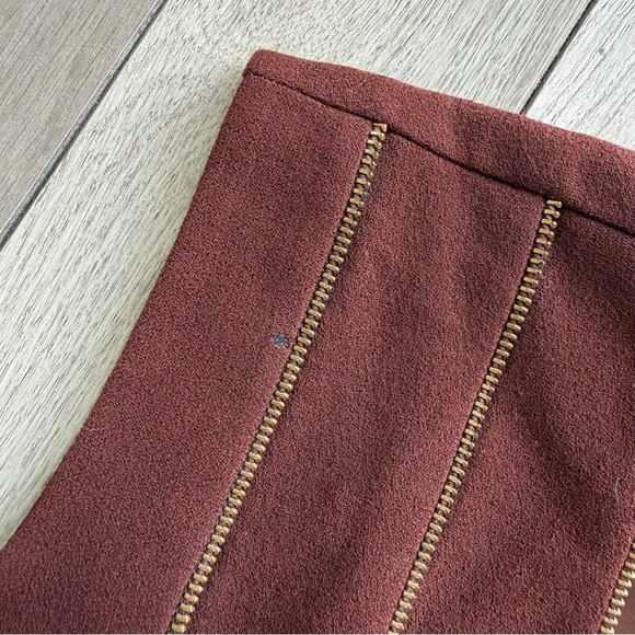 Vintage Howard Wolf Brown Fitted Zip Detail Vest - Picture 10 of 10